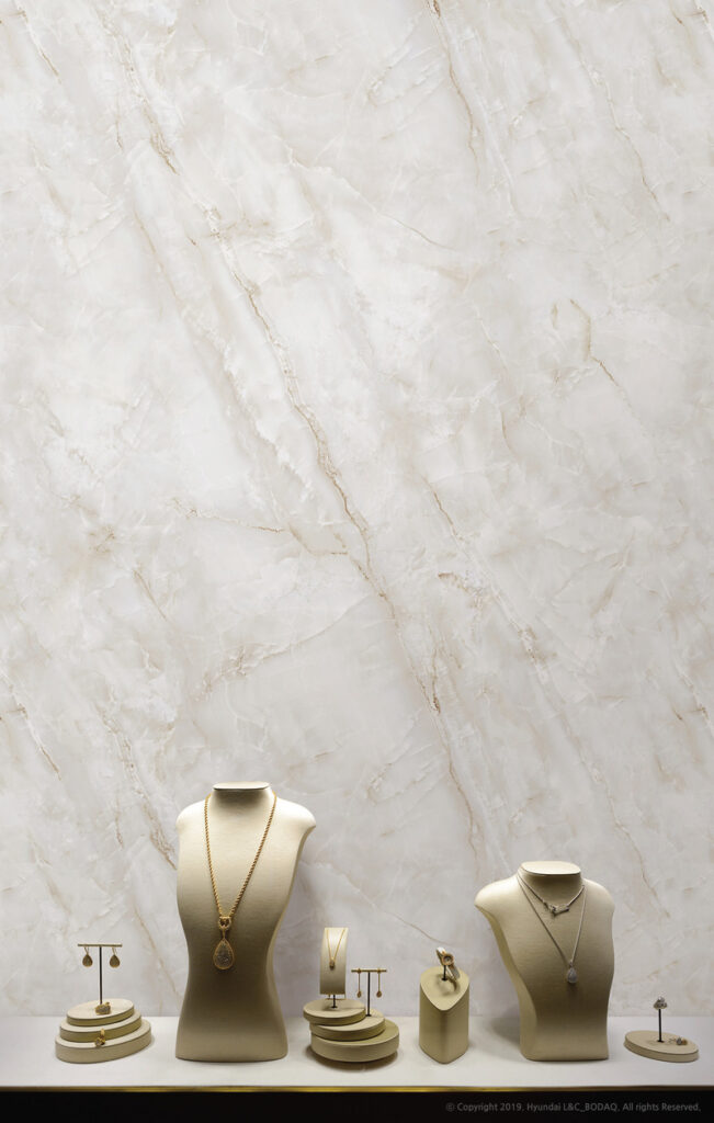 PM003 Onyx Interior Film from the Stone and Marble Collection
Photo credit: Bodaq Interior Film