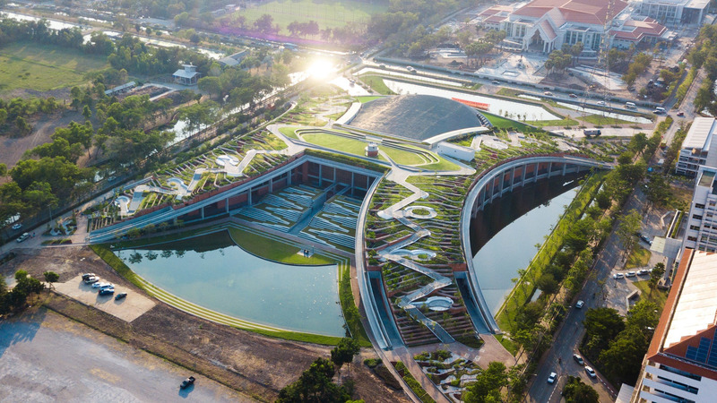 Thammasat Urban Farm Rooftop by LANDPROCESS
Photo credit: Courtesy of LANDPROCESS