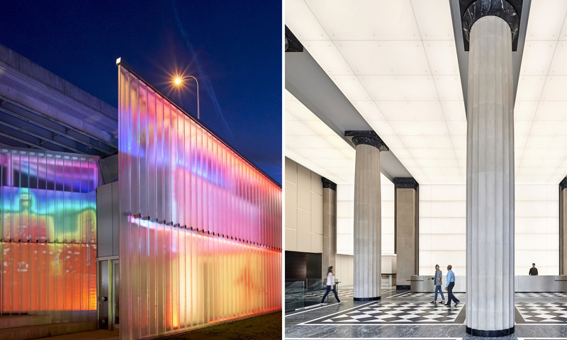 Thermally Speaking by LeuWebb Projects, Illuminated Glass Ceiling and Wall Features by Hickok Cole Architects/GPI Design
Photos credit: AZURE