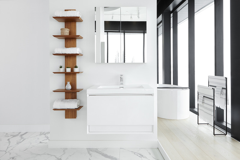 WETSTYLE Showroom - M Collection, bathroom vanities
Photo credit: Adrien Williams