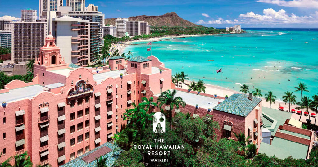 THE ROYAL HAWAIIAN RESORT

Photo credit: The Royal Hawaiian Resort 