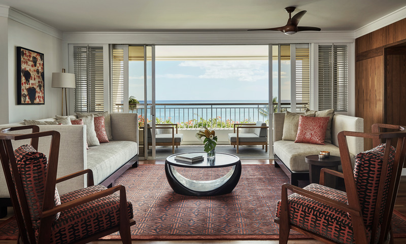 FOUR SEASONS KO ‘OLINA

The timeless and casual suites evoke a residential feel due to Philpotts Interiors' sophisticated touch.
Photo credit: Christian Horan