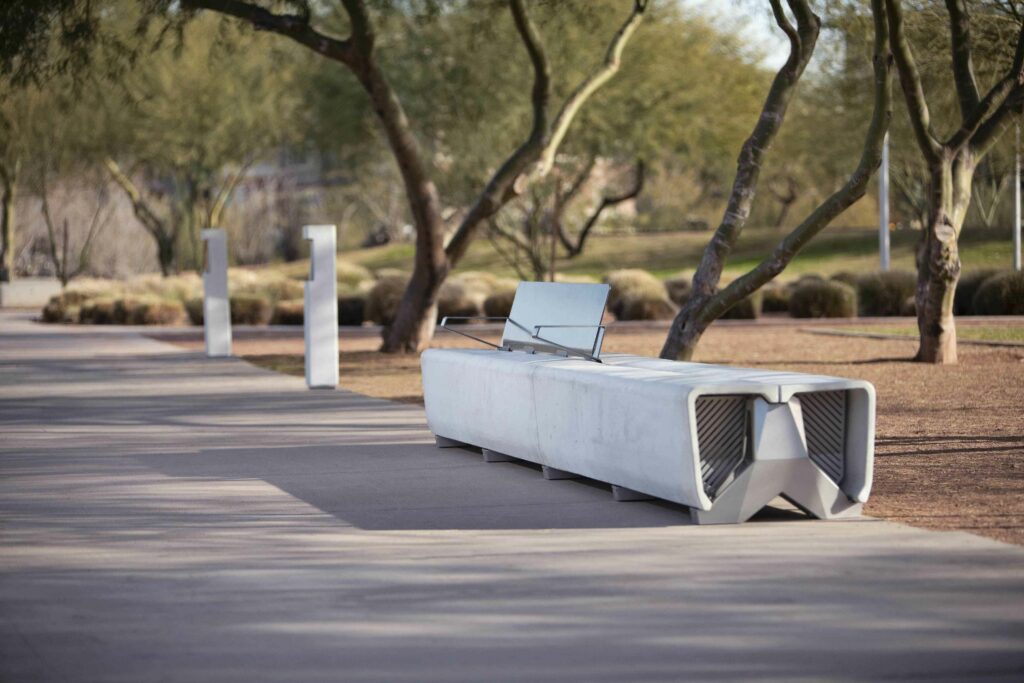 Typology Ribbon Bench
Photo credit: Landscape Forms