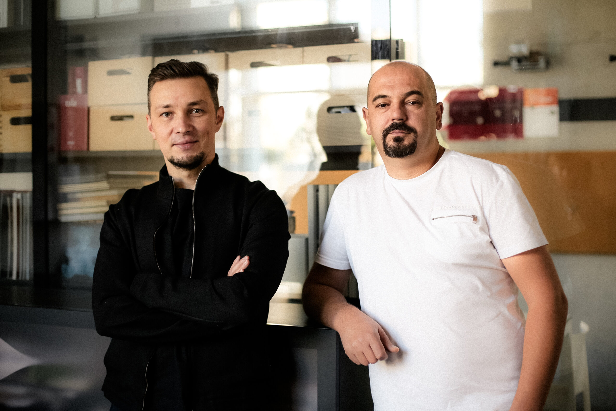 Volodymyr Nepiyvoda and Dmytro Bonesko