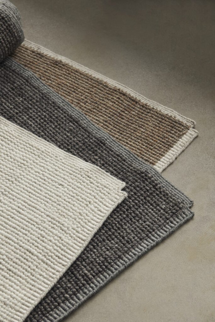Collect continues to add to its range of home accessories with the addition of richly textured, handcrafted rugs.
