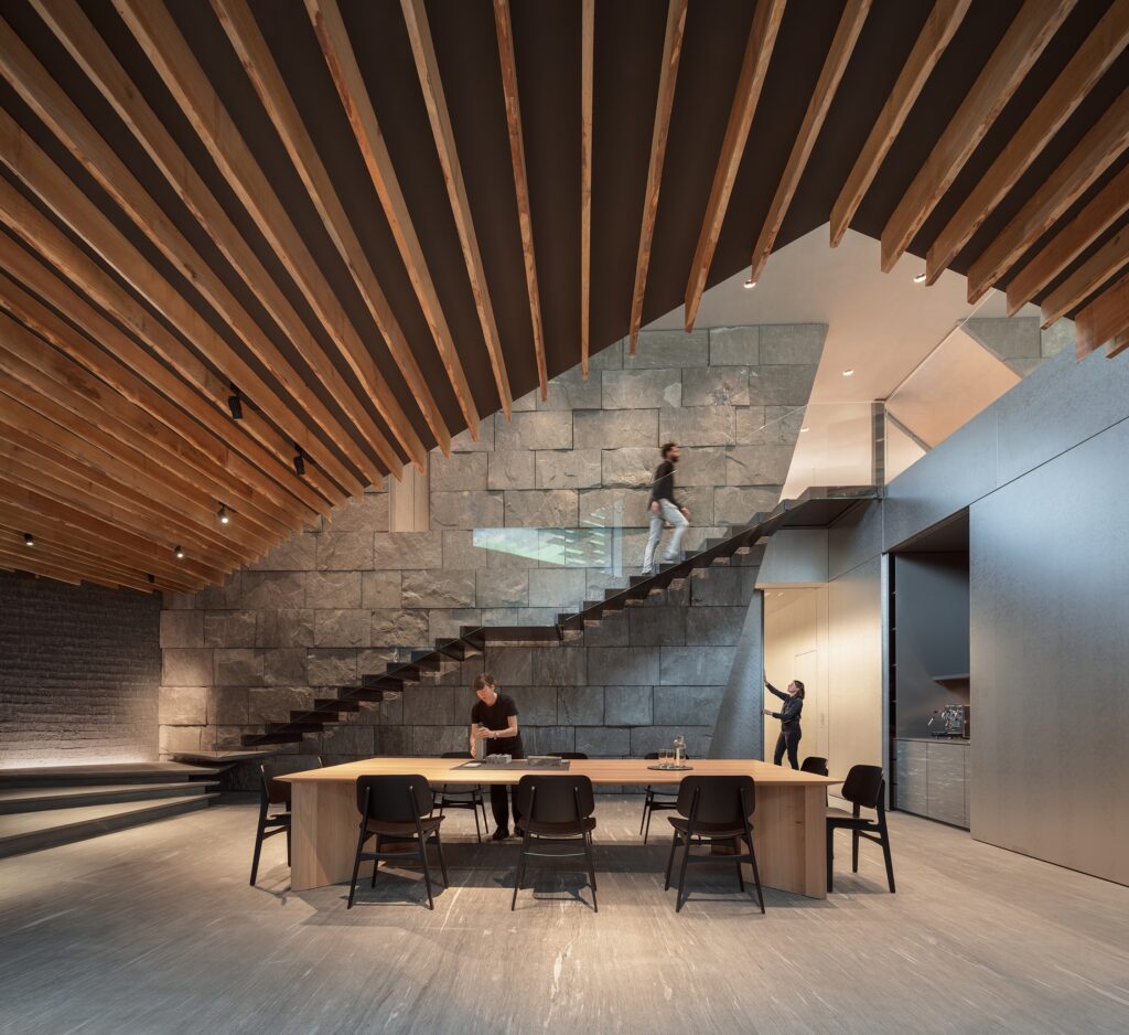 Haus Balma by Kengo Kuma & Associates Photo credit: Kengo Kuma & Associates