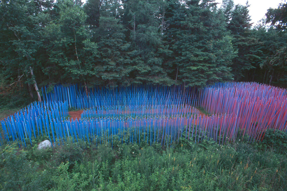 Claude Cormier + Associés, "Blue Stick Garden", 2000
Photo credit: Louise Tanguay