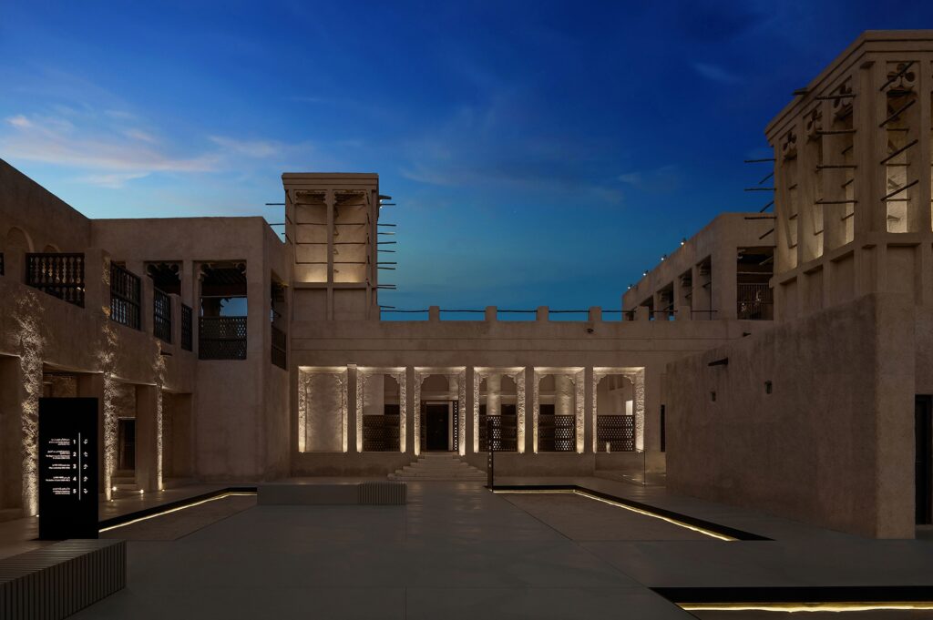 Al Shindagha Museum by dpa lighting consultants Photo credit: Alex Jeffries Photography Group