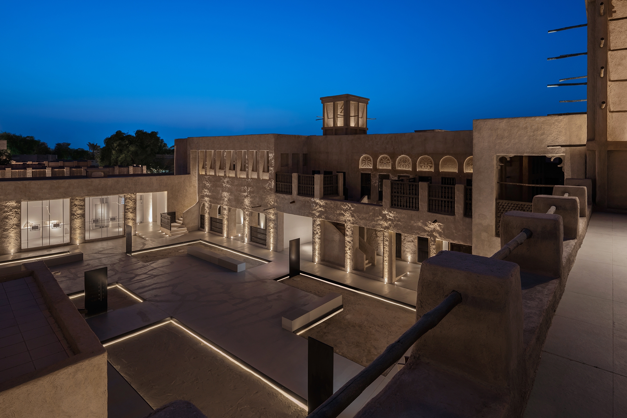 Al Shindagha Museum by dpa lighting consultants Photo credit: Alex Jeffries Photography Group