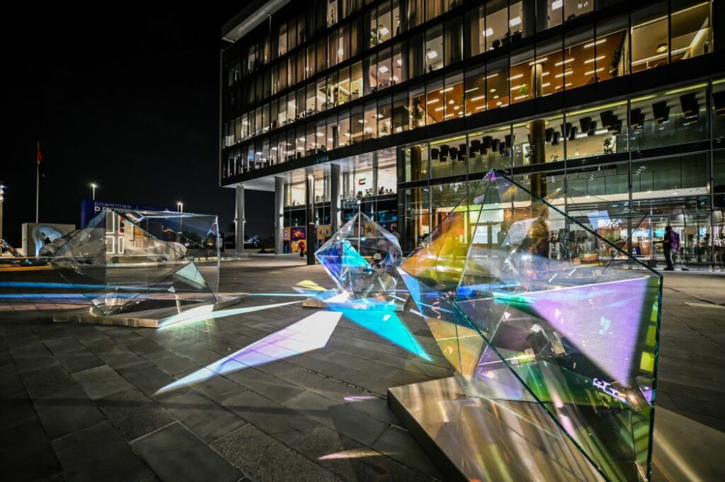 The Shape of Light Shuster + Moseley at Dubai Design Week 2021