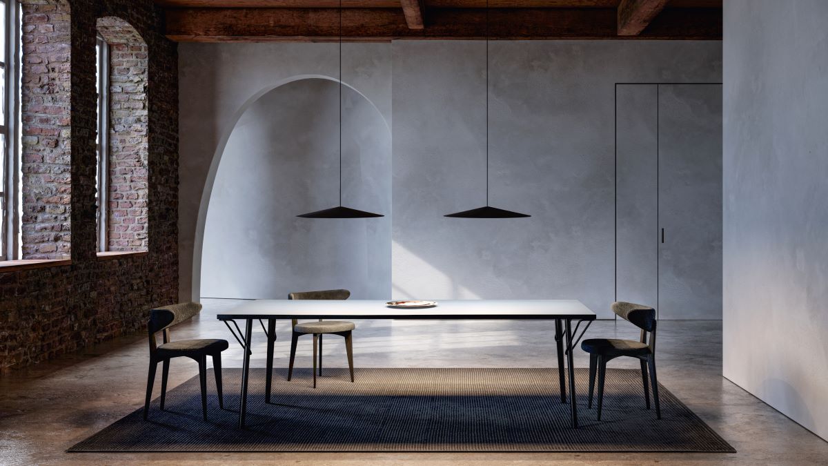 Diesel Living with Lodes line: U.F.O., an aptly named, lightweight pendant lamp