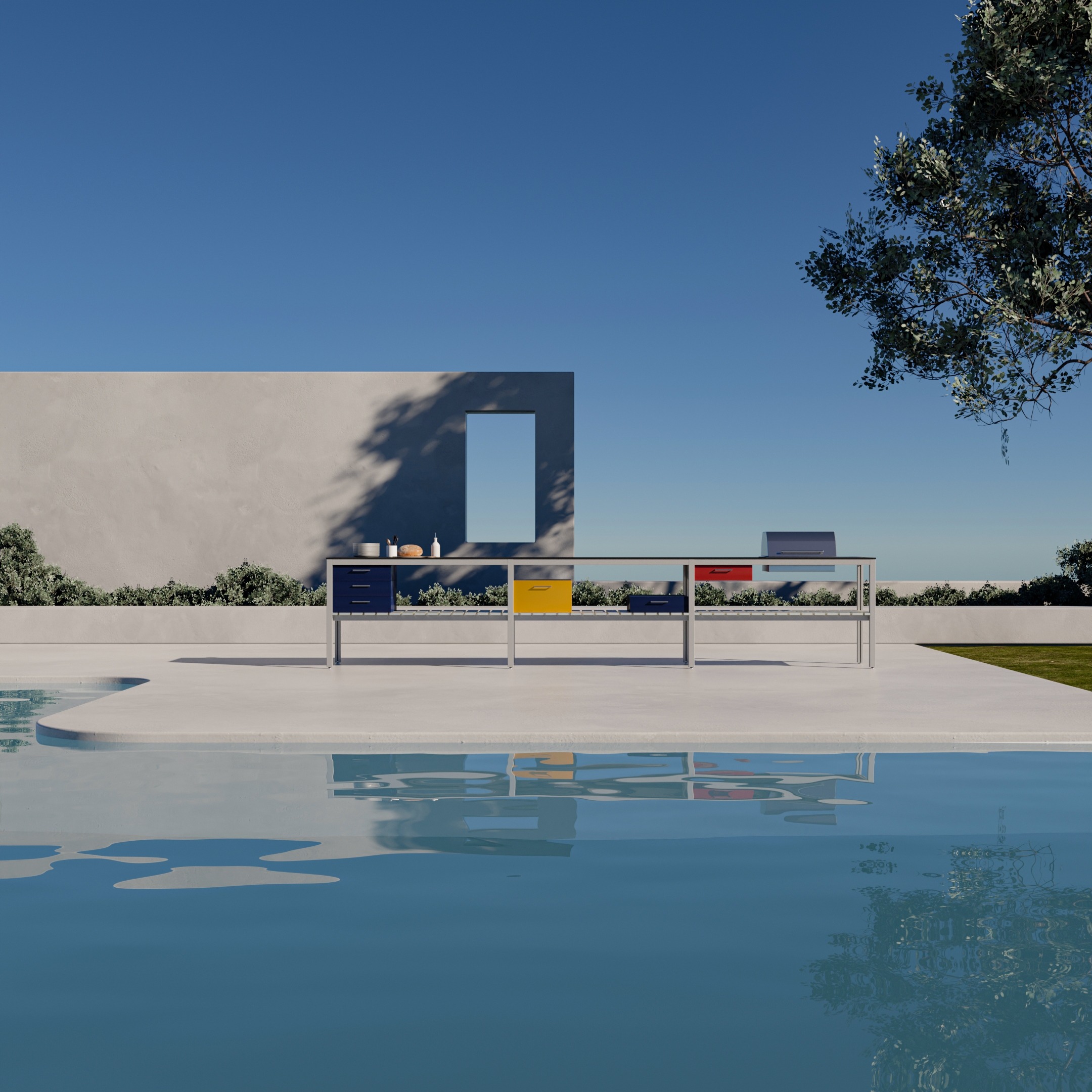 Danver's Cosmopolitan Kitchen Embracing Outdoor Living