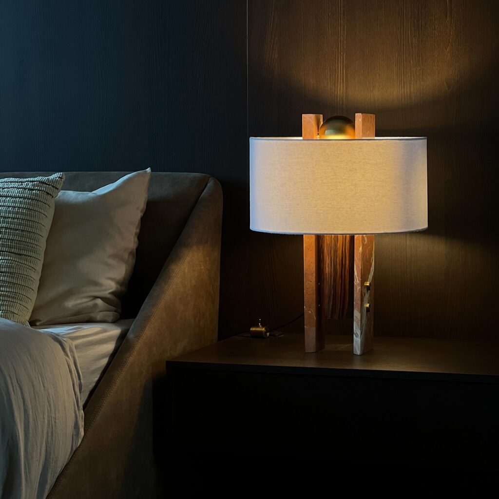 Poente Table Lamp by Mc+ Arquitetos, envisioned by Marcos Duailibe