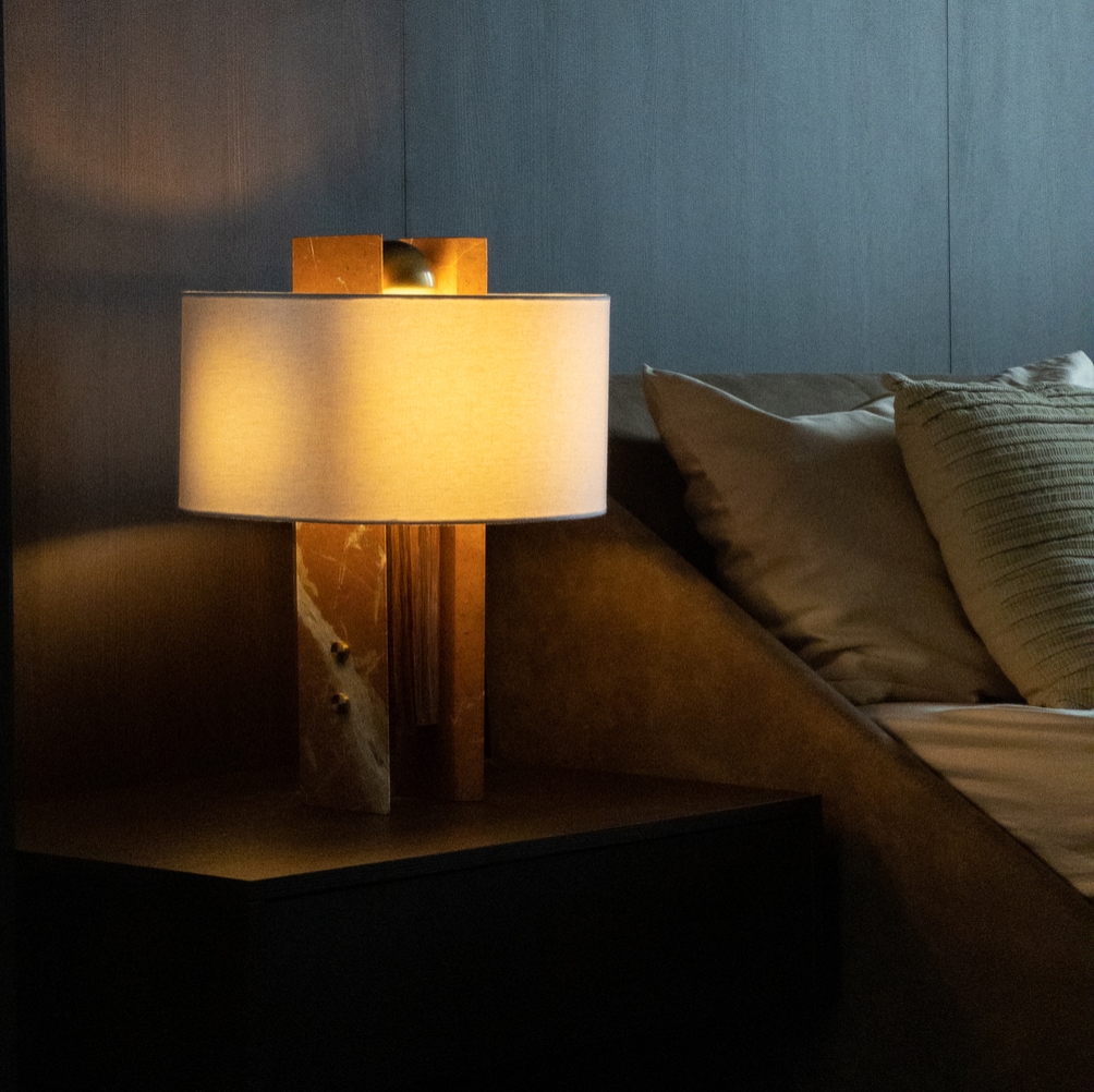 Poente Table Lamp by Mc+ Arquitetos, envisioned by Marcos Duailibe