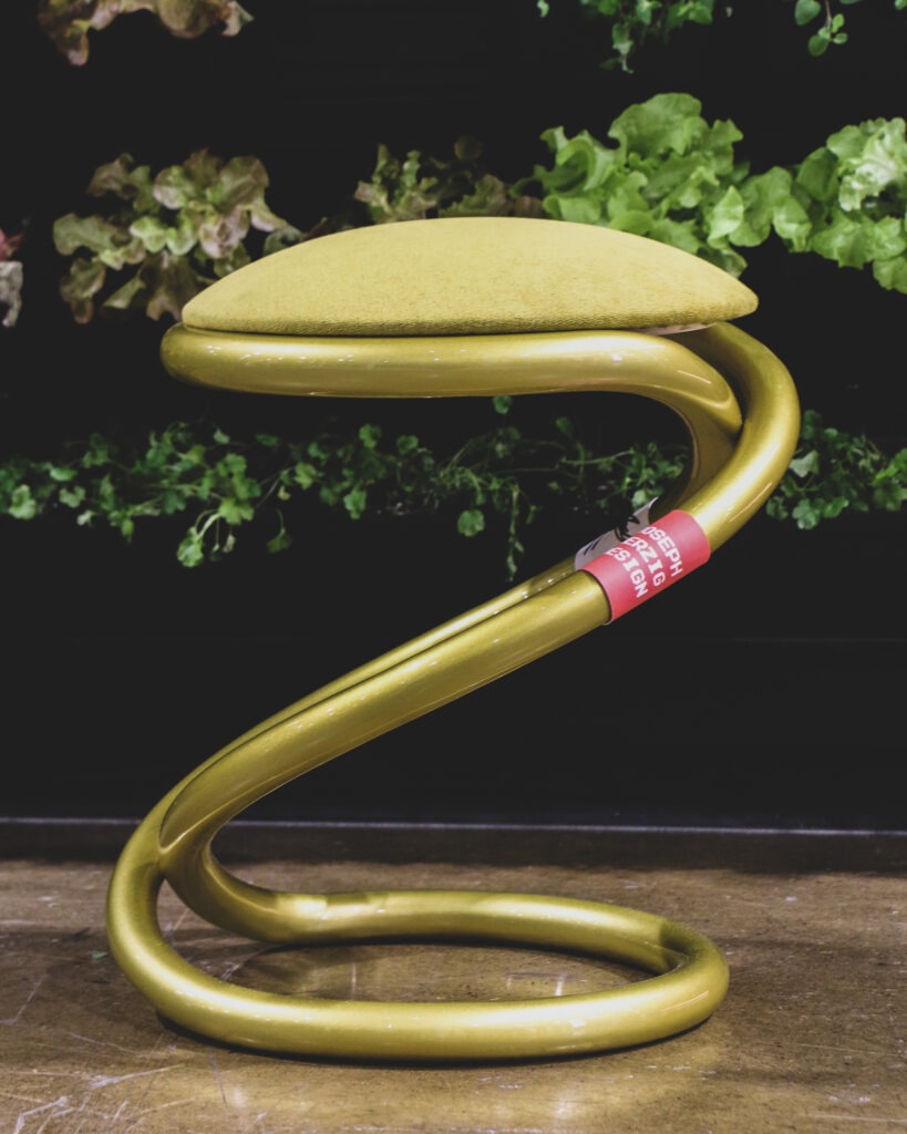 Cobra Stool Bending the Rules of Seating Elegance