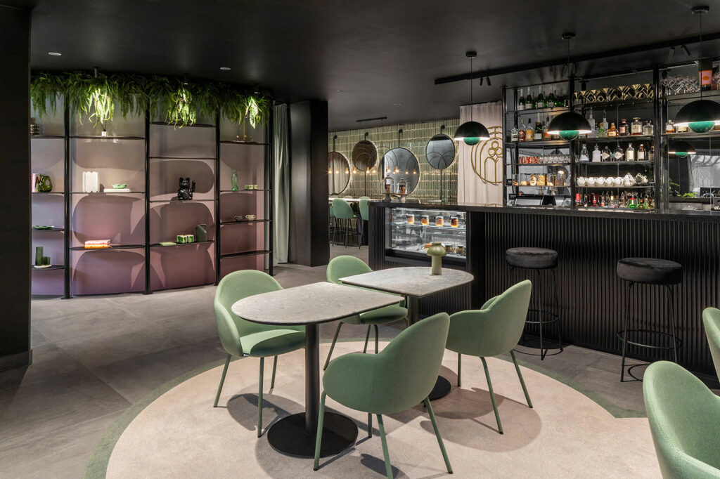 Bistro Magnet, Ljubljana. Photo Credit: Ana Skobe. AKSL Architects.