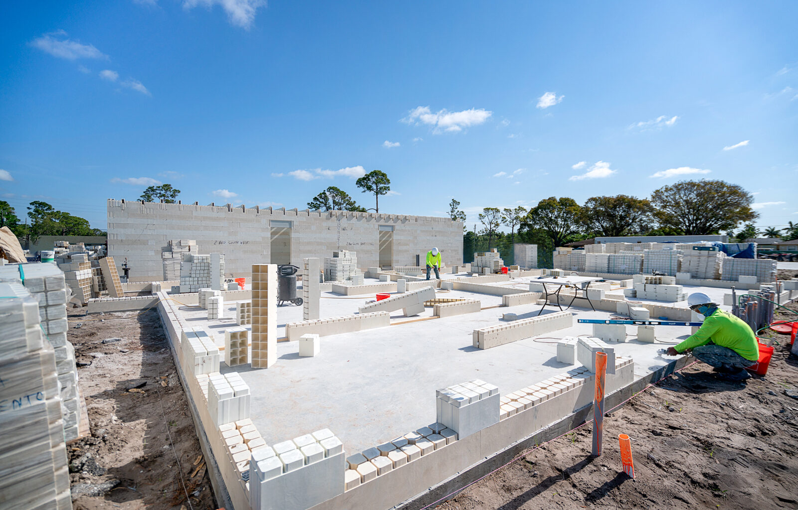 Construction building blocks shops