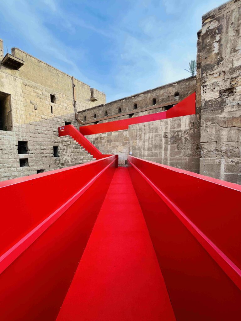 Powerful Architectural Installation Symbolizing Palestinian Unity and Hope