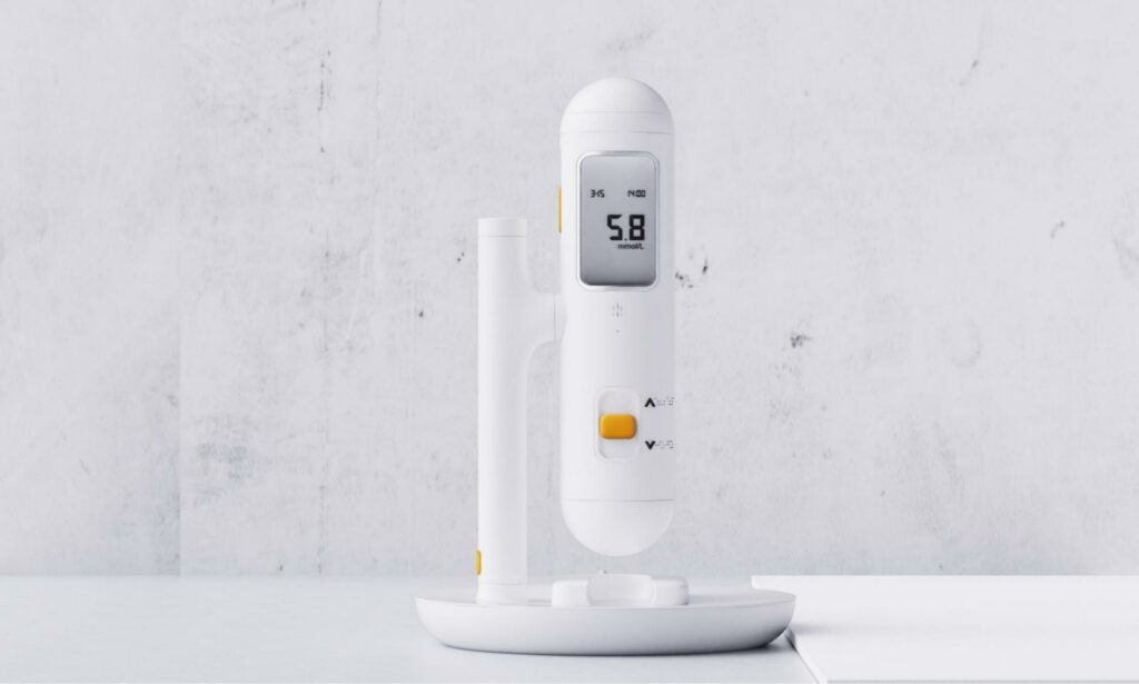 'Voice Glu' - A Barrier-Free Blood Analyzer for the Visually Impaired