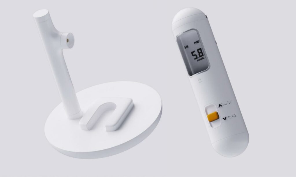 'Voice Glu' - A Barrier-Free Blood Analyzer for the Visually Impaired