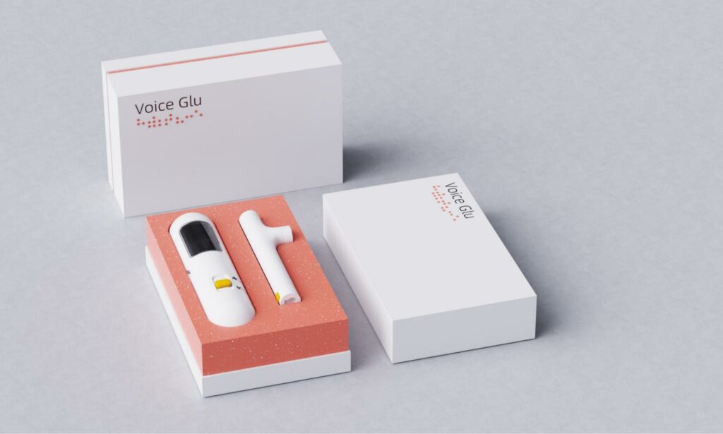 'Voice Glu' - A Barrier-Free Blood Analyzer for the Visually Impaired