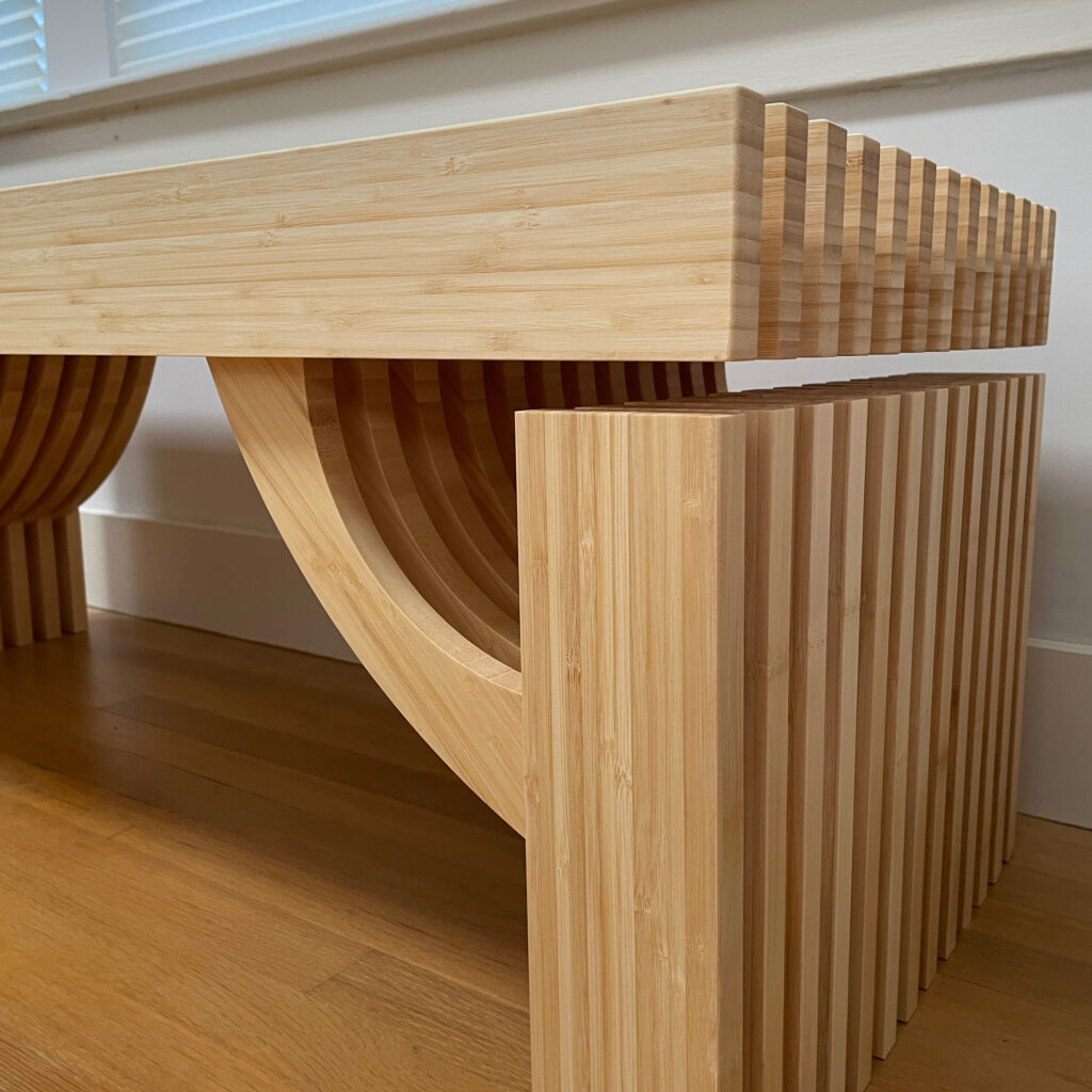 Photo Caption: Furbershaworks Hover Too Bench