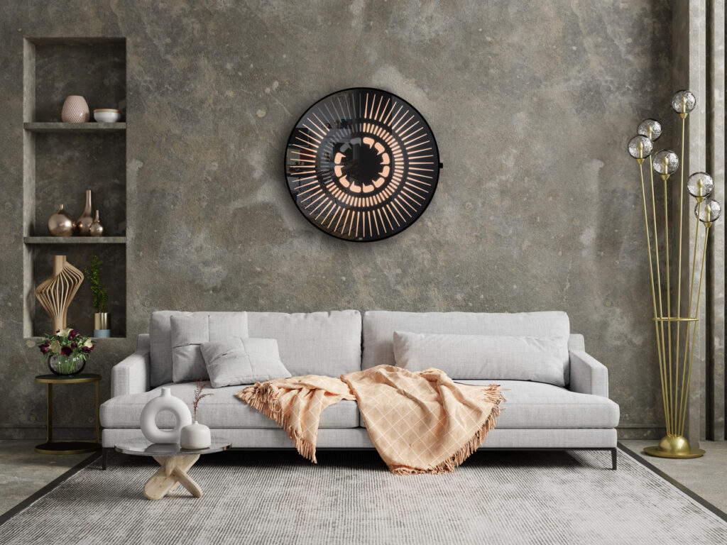 Transform Your Living Space with a Sleek and Sophisticated Obsidian Clock