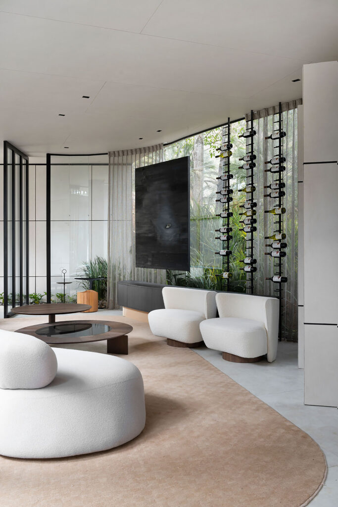 Studio + Formica project by architects Assis Humberto and Marcus Vinícius from Studio Arquitetônico has become a sensory haven within CASACOR Minas