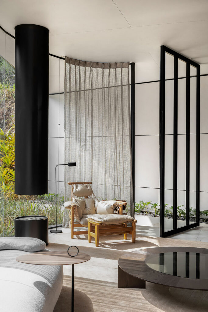 Studio + Formica project by architects Assis Humberto and Marcus Vinícius from Studio Arquitetônico has become a sensory haven within CASACOR Minas