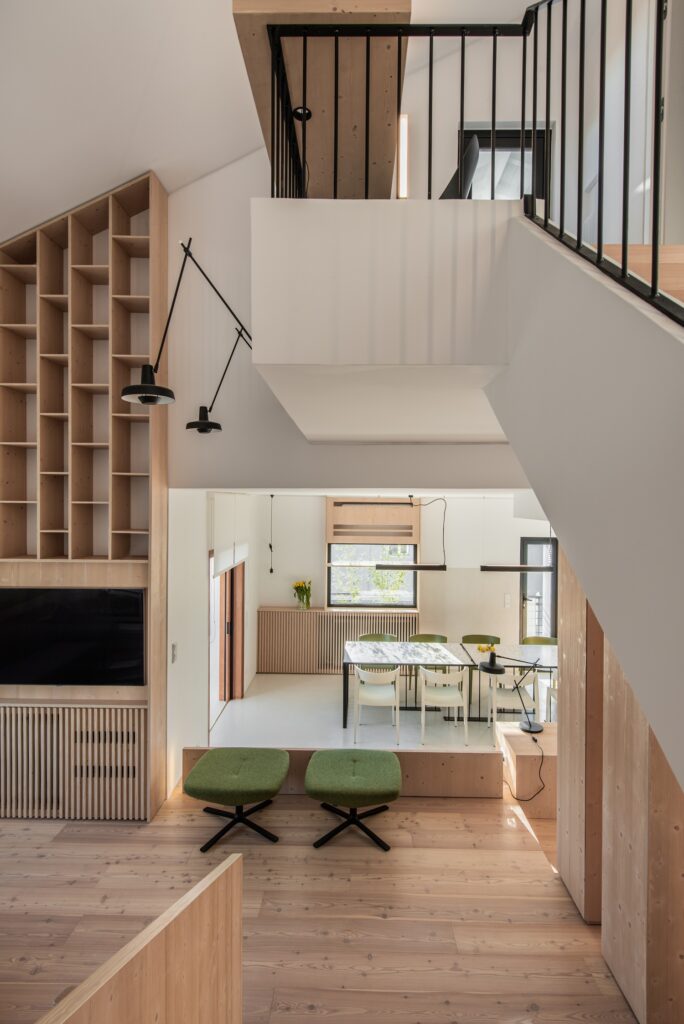 01_ View towards five-meter-long counter and newly created study area_ Photo by Athina Souli