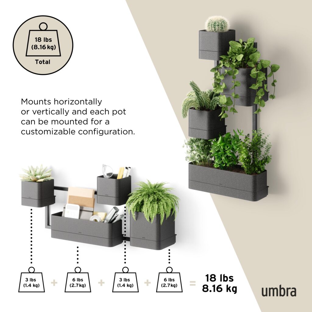 Breathe Life into Your Walls with the Cubiko Wall Planter