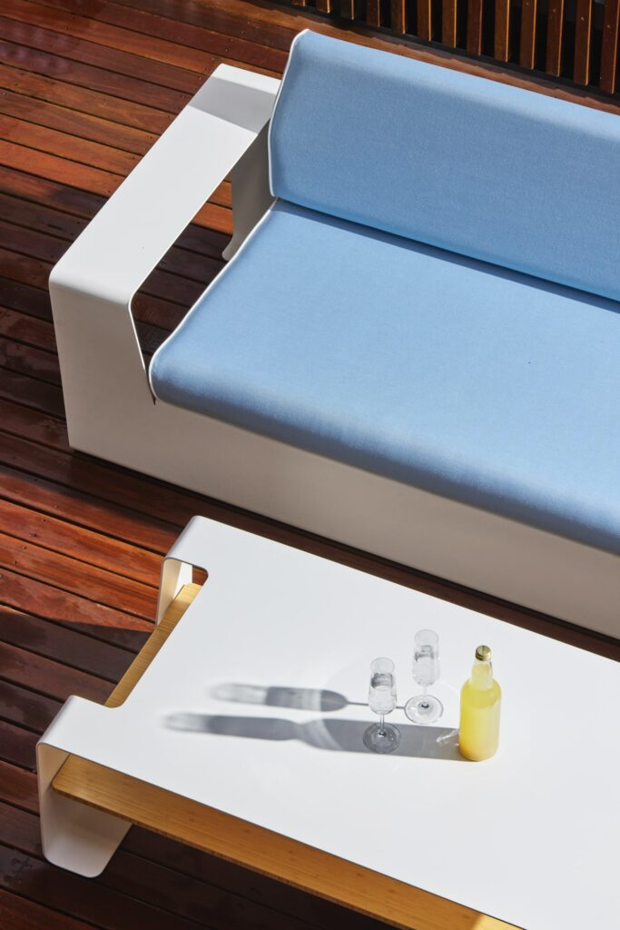 Photo Credit: Florian Groehn Street + Garden's Bespoke Lounge Makes a Splash at Highgate Hill