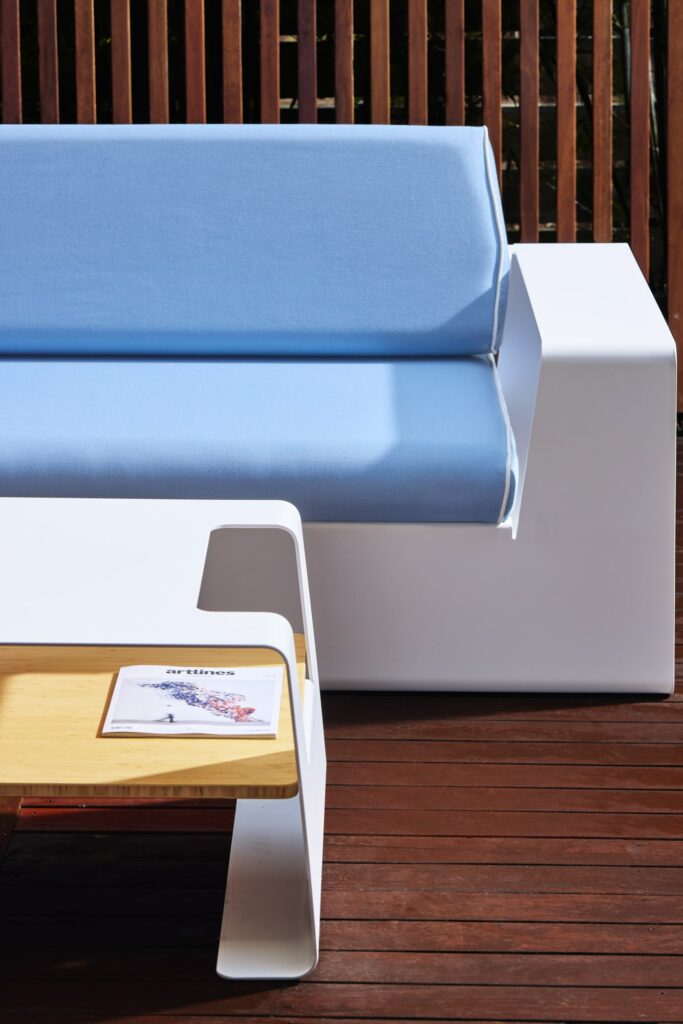 Photo Credit: Florian Groehn Street + Garden's Bespoke Lounge Makes a Splash at Highgate Hill