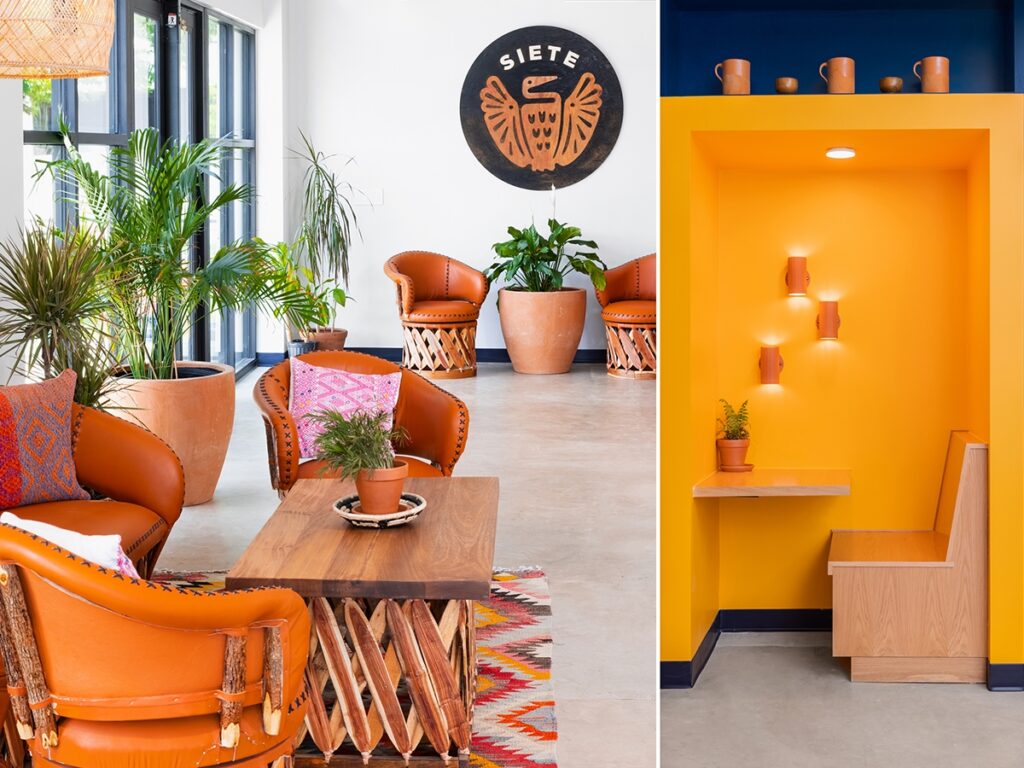 Colourful Mexican-American Oasis for Co-workers