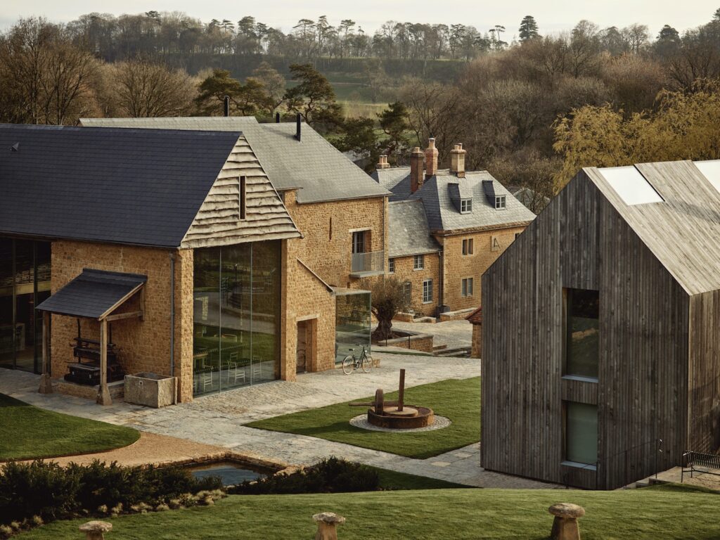 Restoration of the Farmyard at The Newt by Richard Parr Associates. Photo Credit: Rich Stapleton.