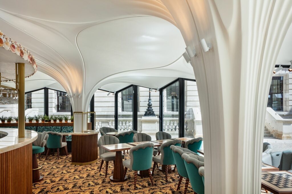 Architectural Design of the Year. The Grand Courtyard and Pavilion at the OWO by Daewha Kang Design. Photo Credit: Kyungsub Shin.