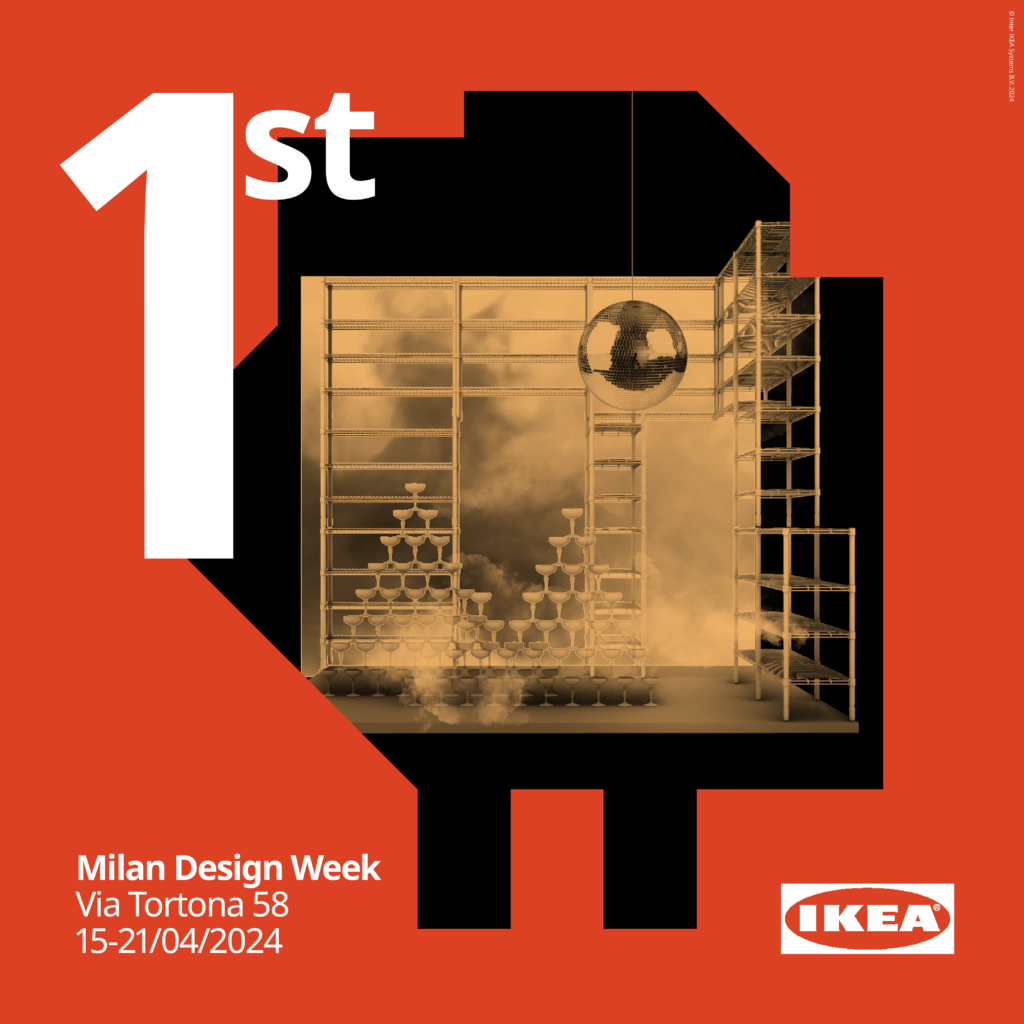 IKEA Makes a Playful Return to Milan Design Week 2024 (April 15th-21st)