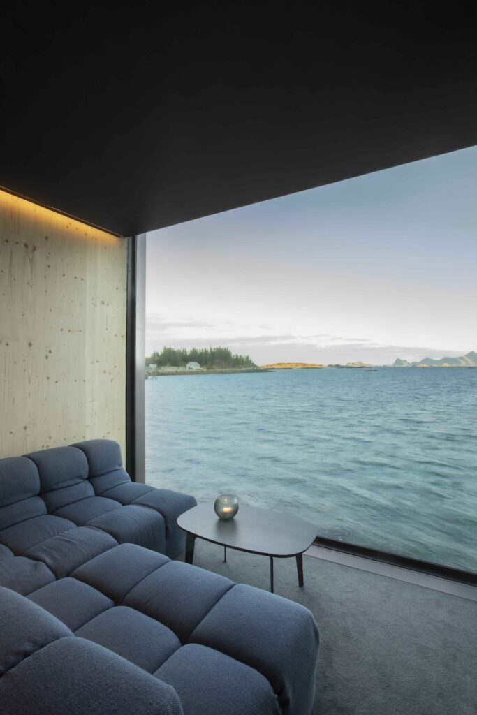 Snorre Stinessen's "Two Towers at Manshausen Island Resort" in Norway