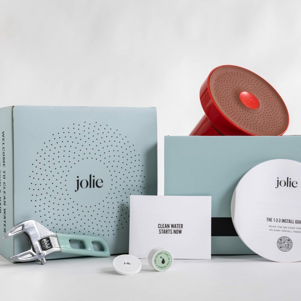 Jolie's Filter Showerhead Makes Every Shower Feel Like a Spa