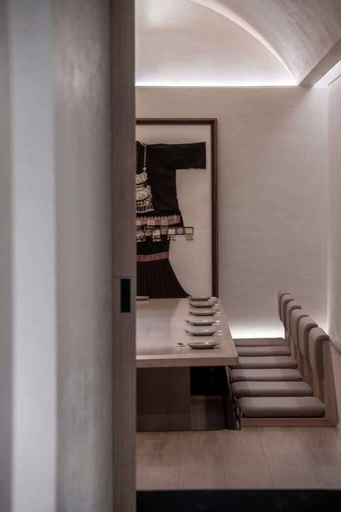 EAST&WEST's Entry Box Creates a Serene Arrival into a Social Dining Experience
