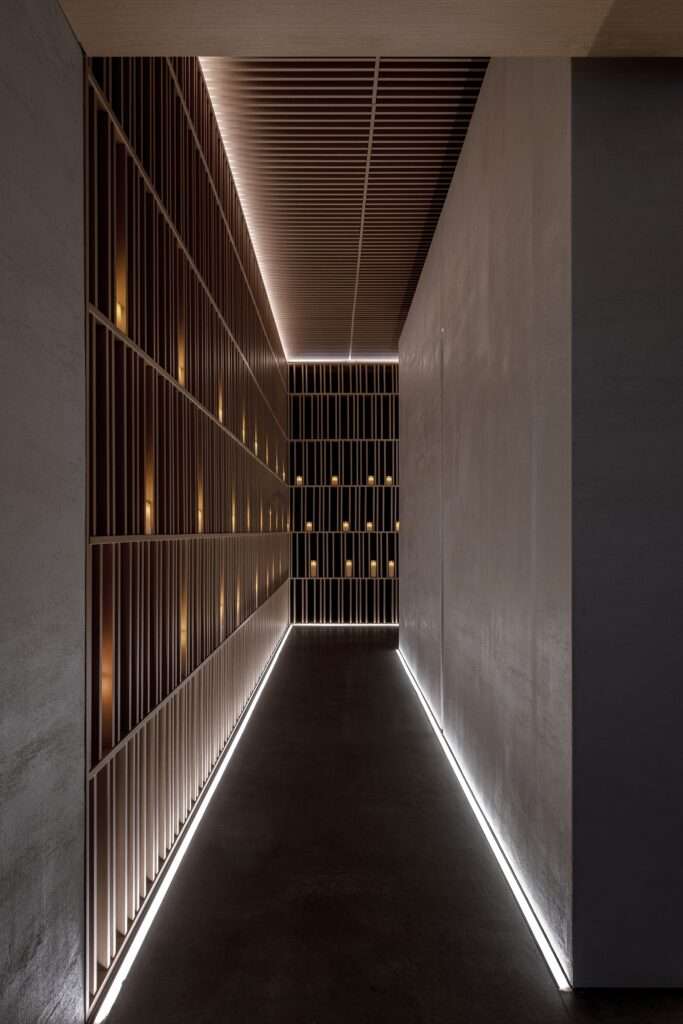 EAST&WEST's Entry Box Creates a Serene Arrival into a Social Dining Experience
