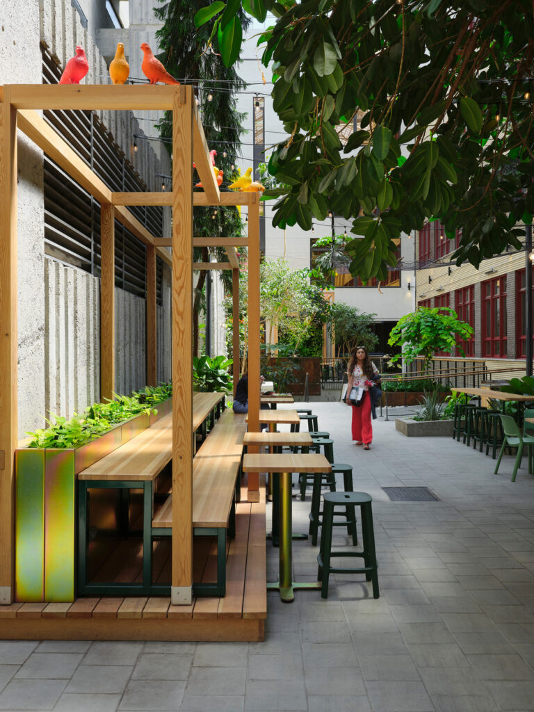 Collège de Maisonneuve - Interior Garden