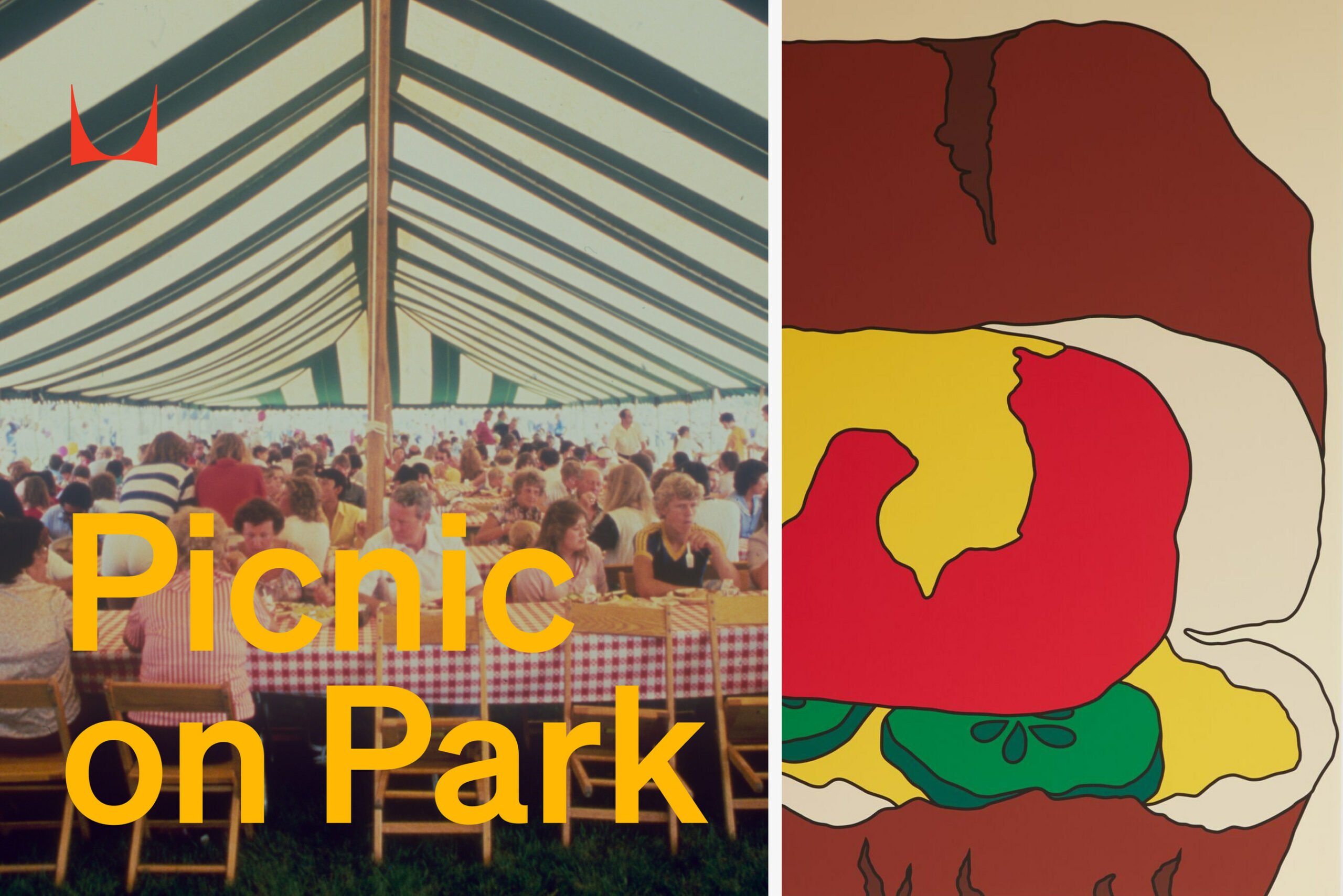 1974 Herman Miller Summer Picnic Poster Steve Frykholm