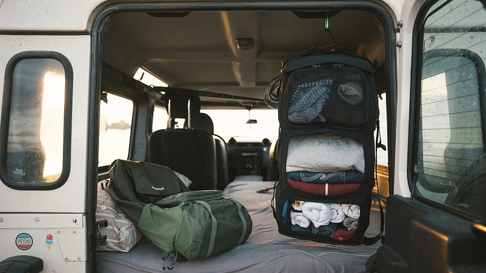 Shell backpack