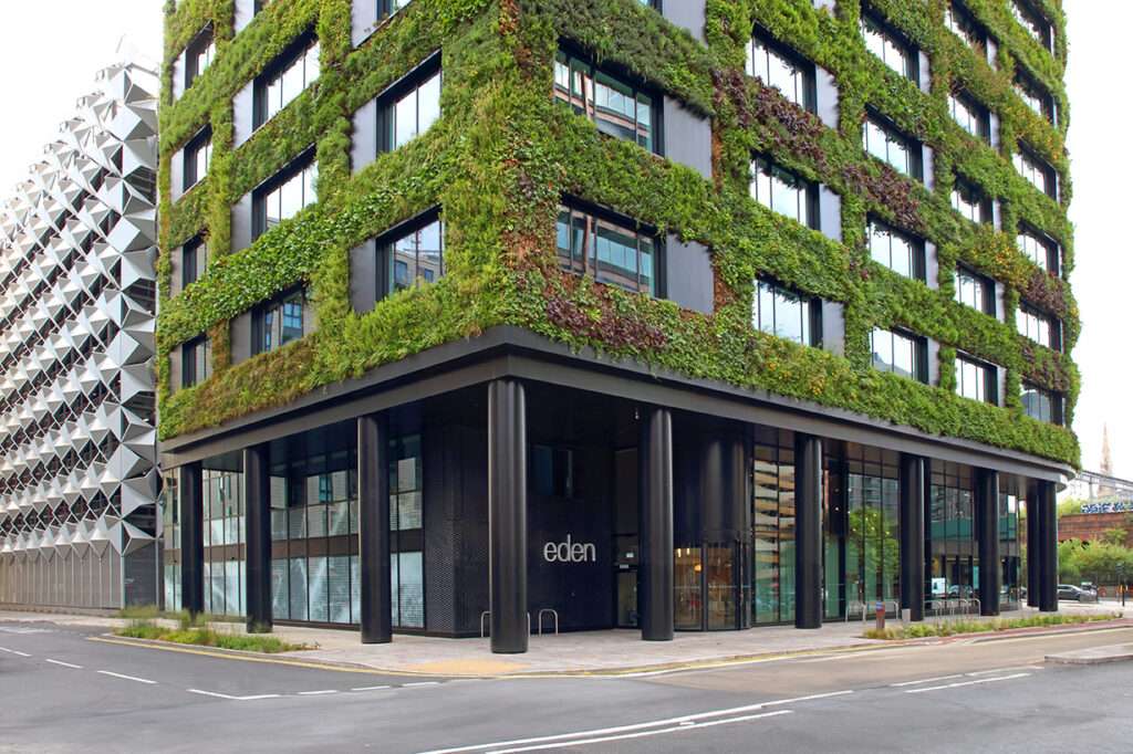 Eden, New Bailey - one of the UK's most environmentally-friendly buildings