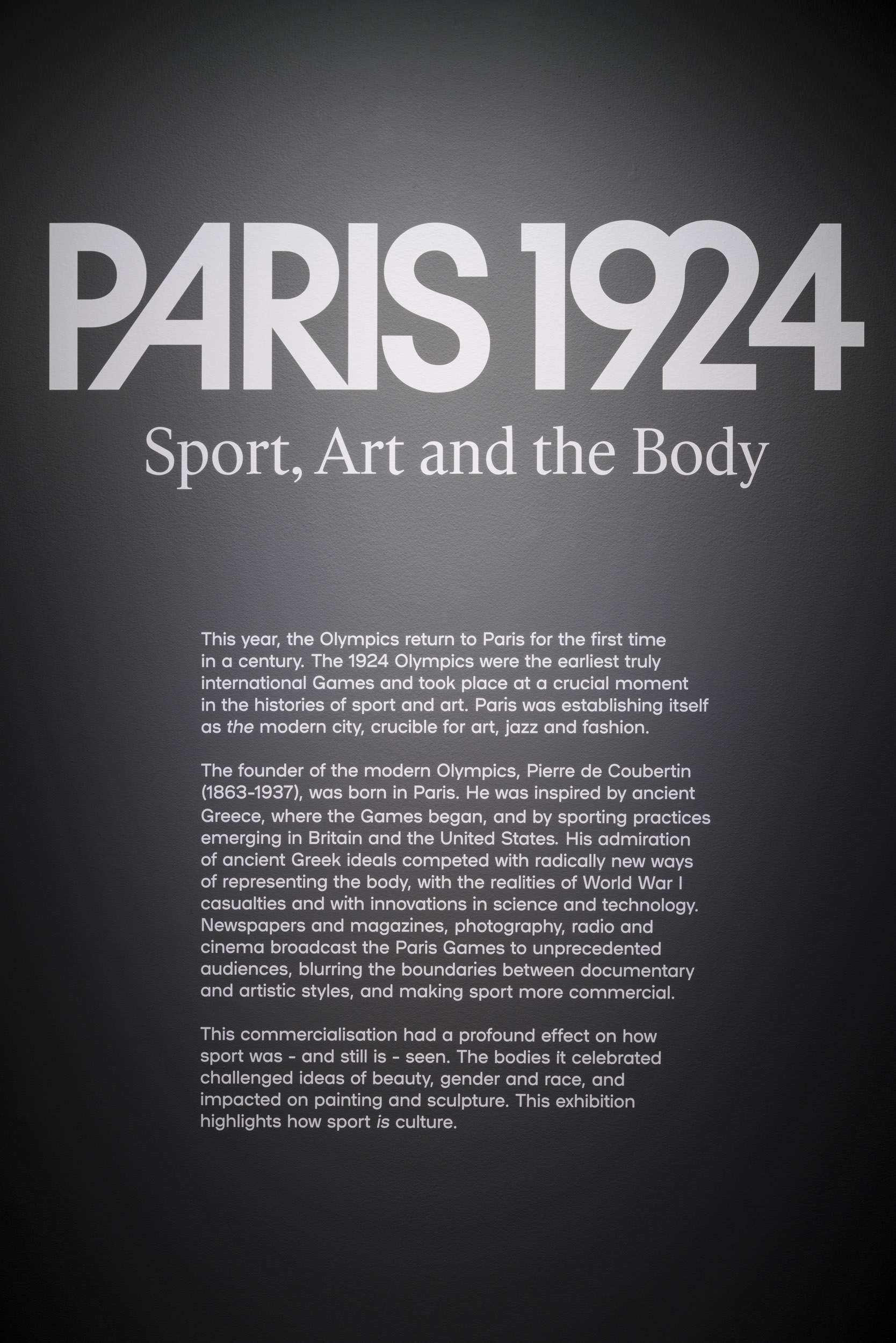 Revisiting the Paris Olympics of 1924 through Sport, Art, and the Body ...