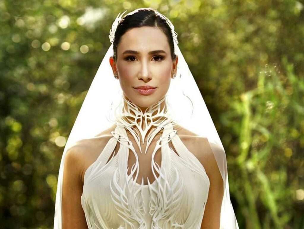 Brazilian Lawyer Wears First 3D Printed Wedding Gown by Iris van Herpen D5 MAG Design Magazine