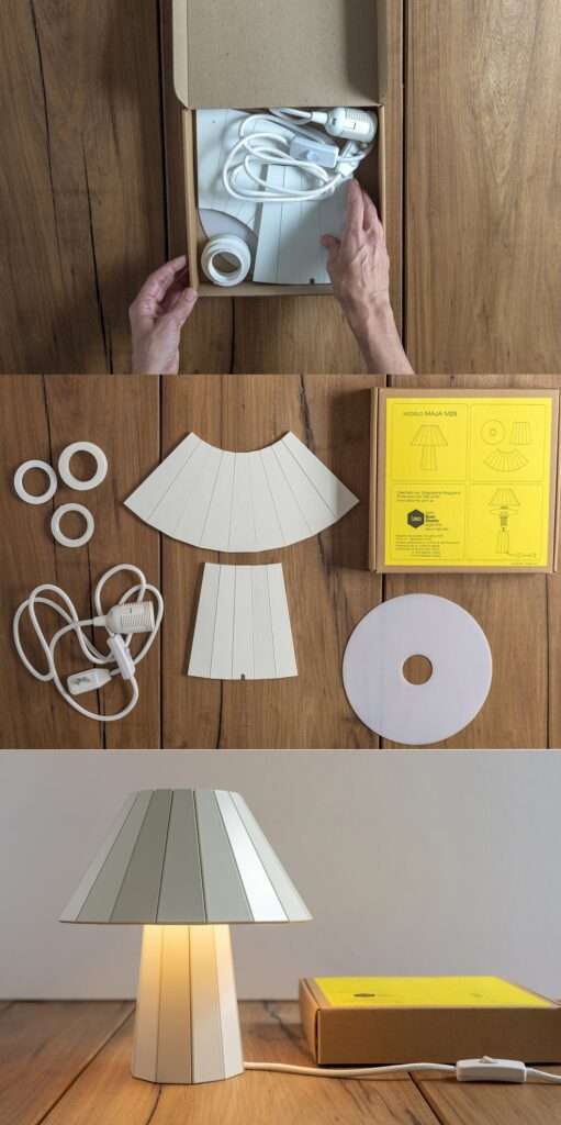 Maja is a System of Innovative Folding Lighting Fixtures Focused on Versatility
