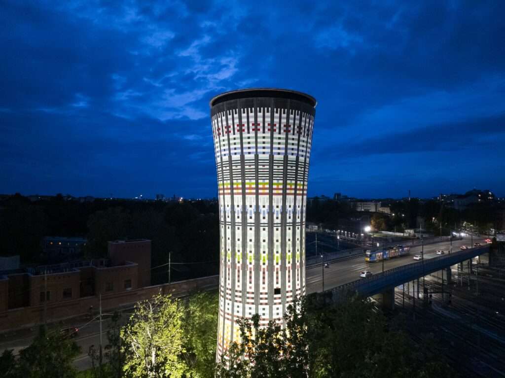 Milan's Iconic Tower Shines Bright with New Night Lighting System