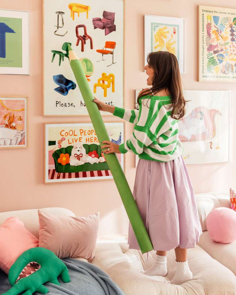 Desenio Collaborates with Interior Decorator Dani Klarić to Launch Colorful Art Collection